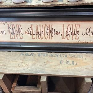 Live Laugh Love Wall Art